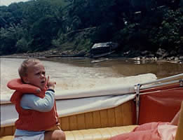 Grandson Michael-John looking for monkeys